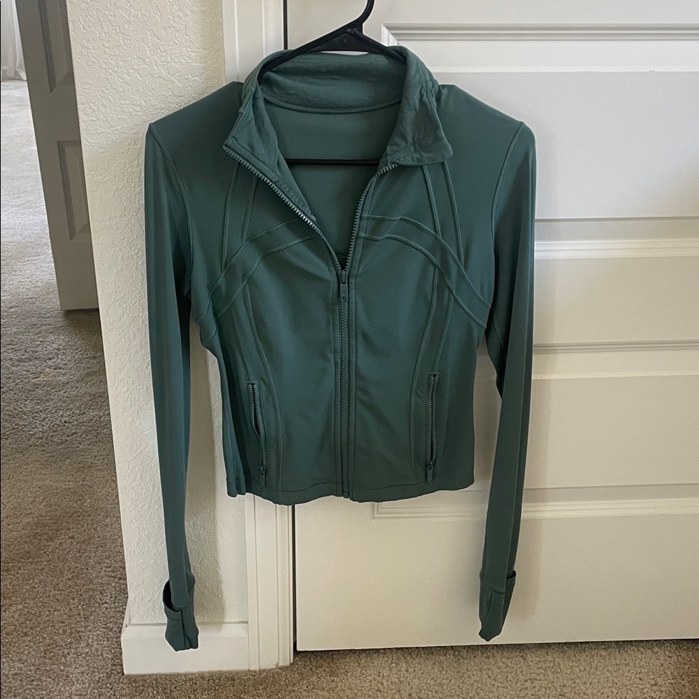 Lululemon Define Women's Green Zip-Front Active Jacket